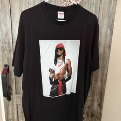 Supreme X Playboi Carti Black Graphic Tee