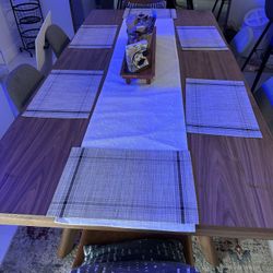 87 “ Walnut Dining Table