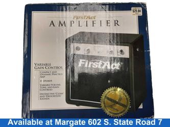 Fist Act Na Black Guitar Amplifier