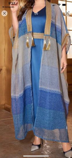 Blue Kaftan