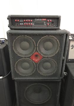 Carvin Red Eye Bass Guitar Amp Cabinet