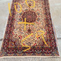 Hand made authentic Persian rug