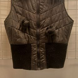 Ashley Fur Hood Vest