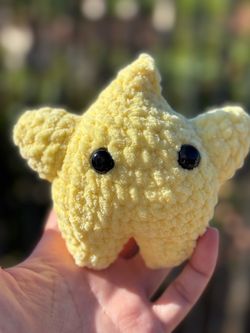 Crochet Yellow Luma Star ⭐️ plushie