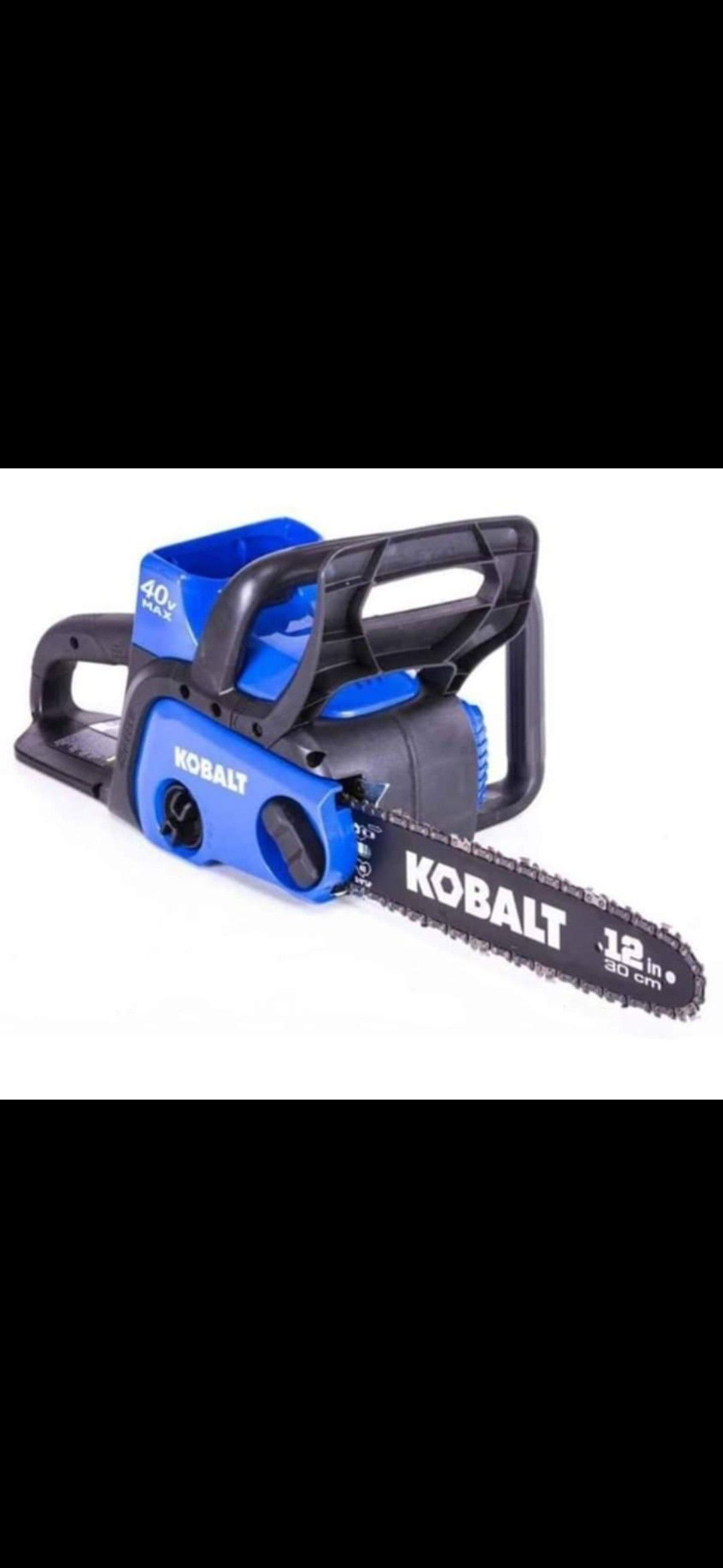 40v Kobalt Battery Operated Chainsaw
