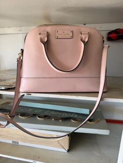 🌸 Kate Spade Pink Satchel/Crossbody Purse – $70