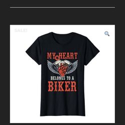 Women’s Biker Motorcycle T-shirt