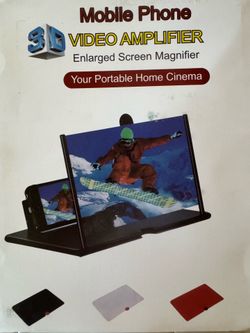 Mobile Phone Video Amplifier (Enlarged Screen Magnifier
