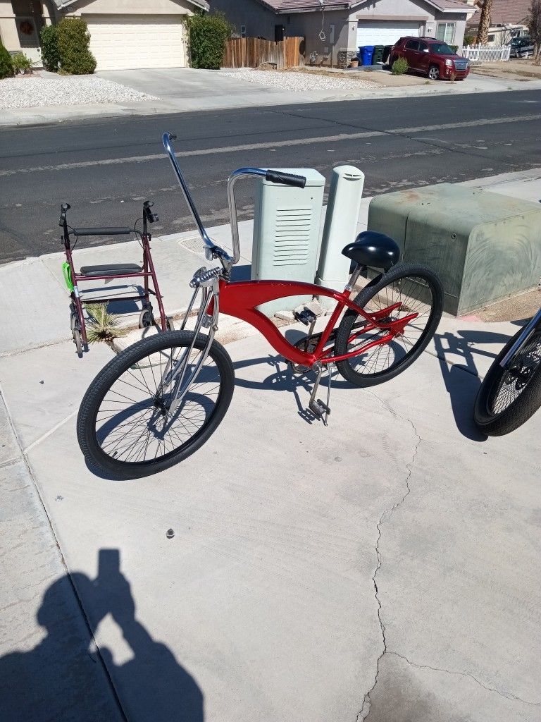 For Sale Beach Cruiser With Springer Suspension. Please See Pictures And Read Details Carefully.