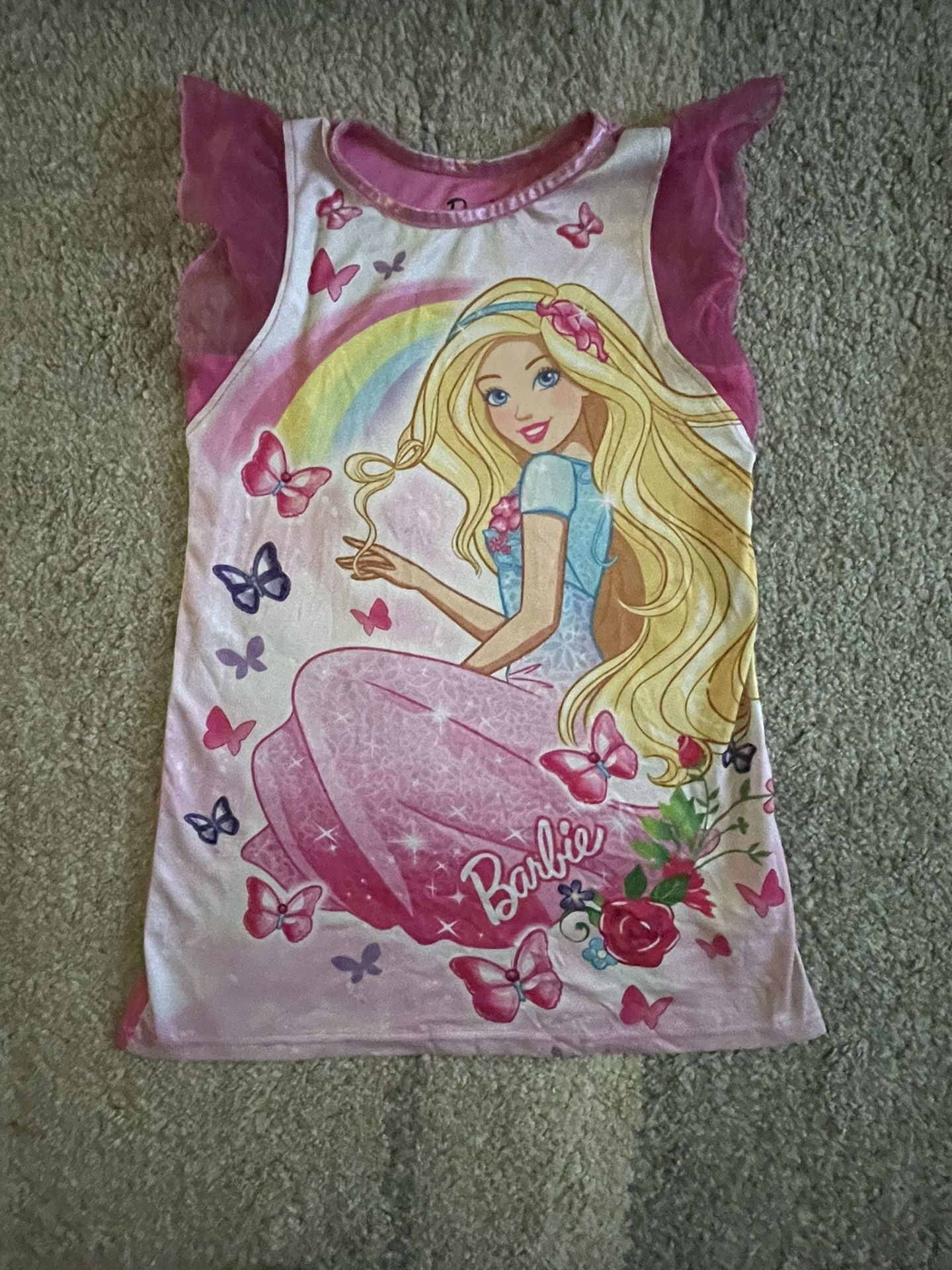 Barbie Nightgown Size 6-6x
