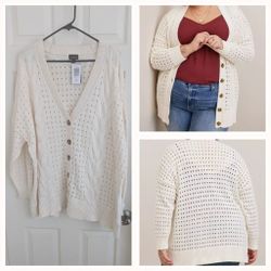 Torrid Boyfriend Cardigan 