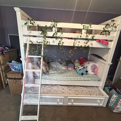 Trundle Bunk Beds Twin Convert To Full
