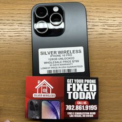 IPHONE 16 PRO 128GB UNLOCKED 🖤