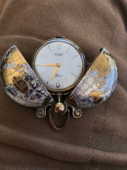 Medana XTensa Swiss Pocket Watch Globe Holder, first 100 cash