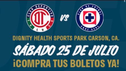 Cruz Azul vs Toluca tickets