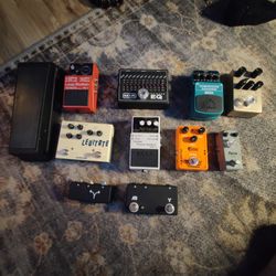 GUITAR PEDALS FOR SALE!!