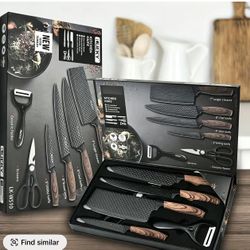6 Piece Knife Set. Super Sharp