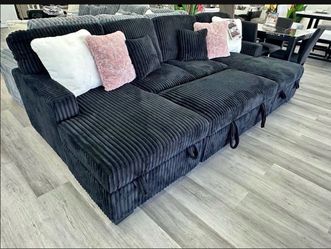 Jumbo corduroy couch new in box