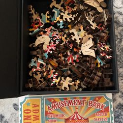 Wooden Puzzle Amusement Park Anthology Puzzles 160pcs 