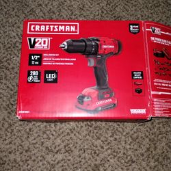 Brand New Craftsman 20V Drill