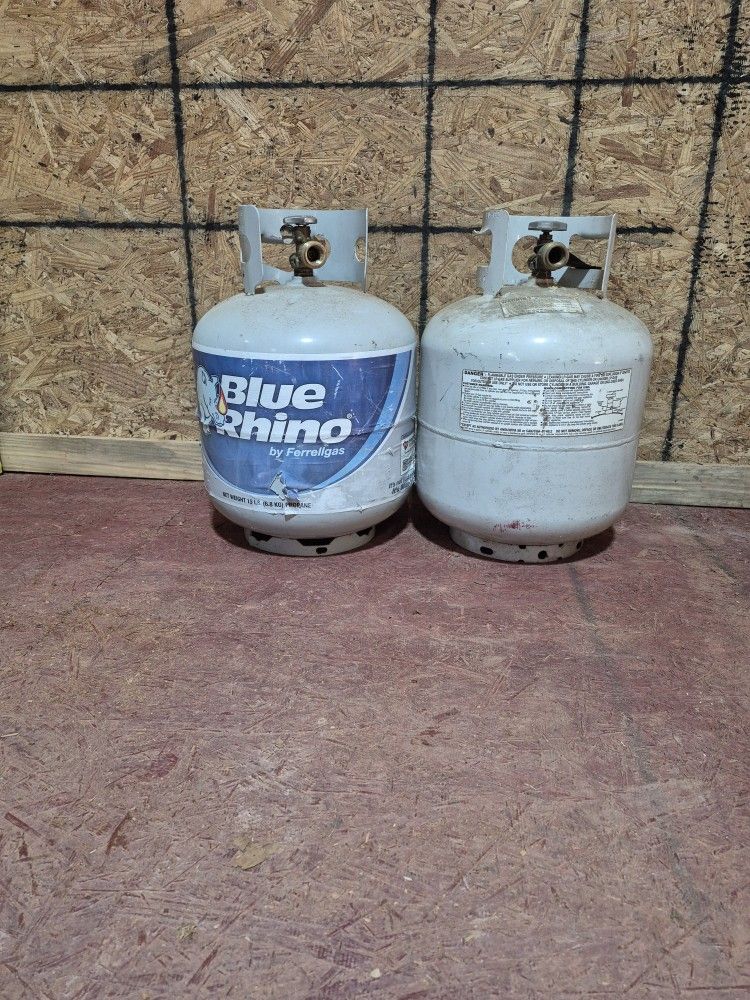 Propane Tanks One With Fuel