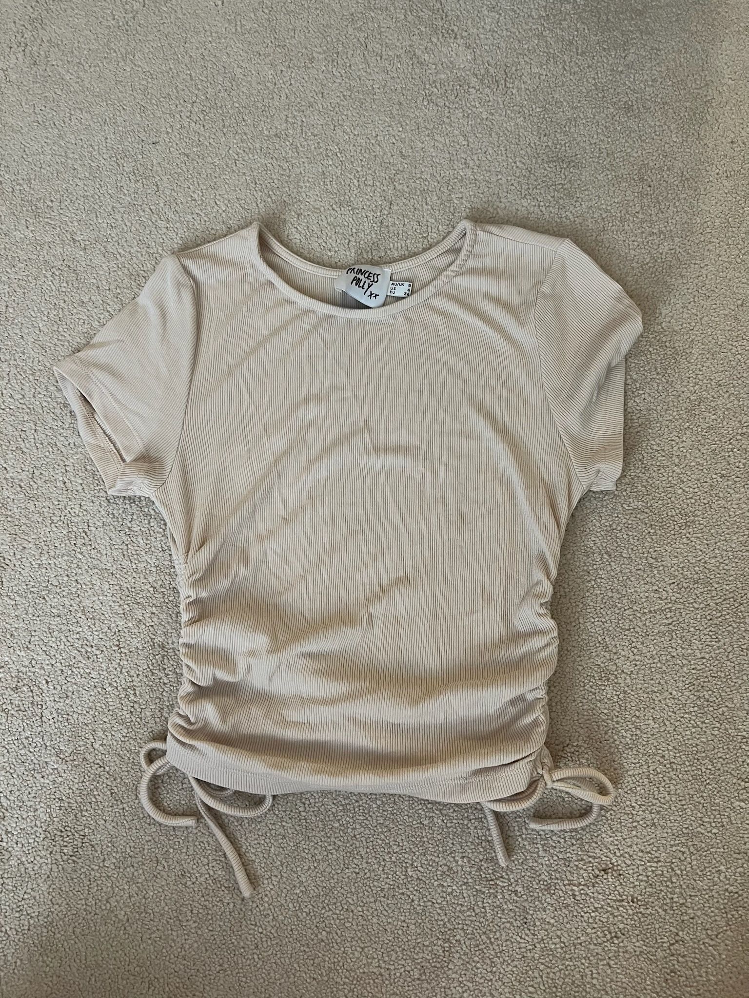 Shirt With Side Rouching