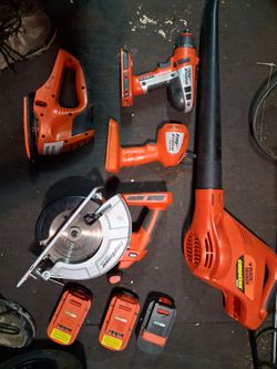 Black & Decker FireStorm Cordless Tool Set