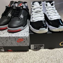 Jordan 4 And Jordan 11 For Sale As Pack