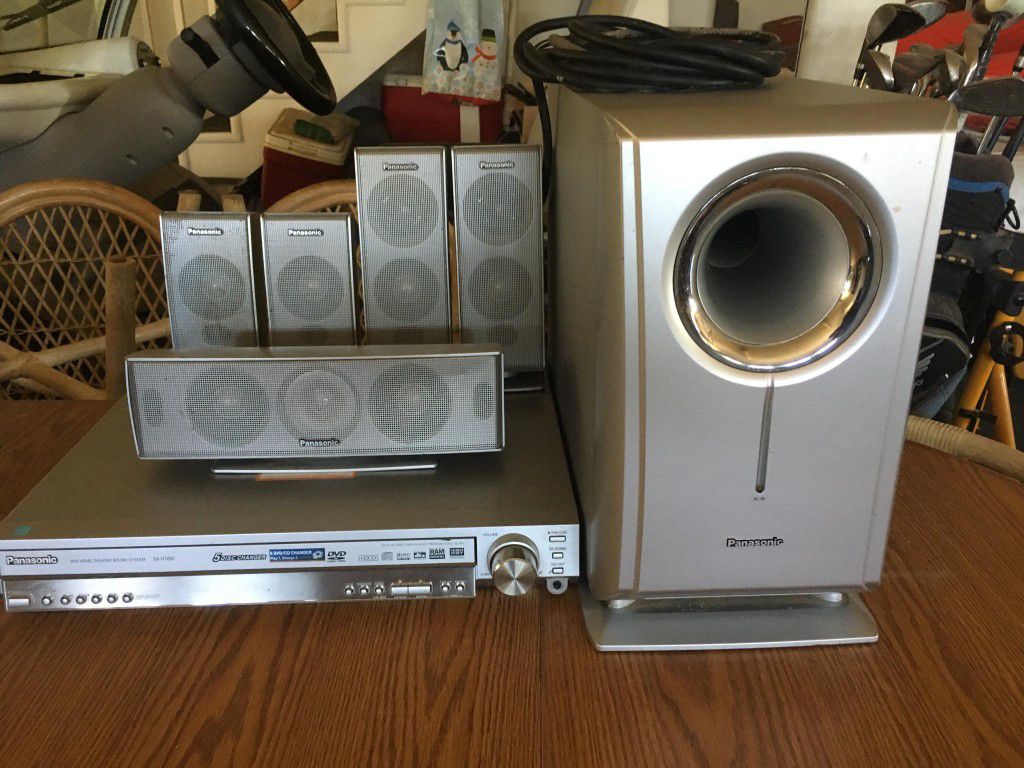 Surround sound stereo system