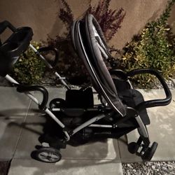 Sit And Stand Double Stroller 
