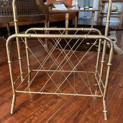 Vintage Magazine Holder