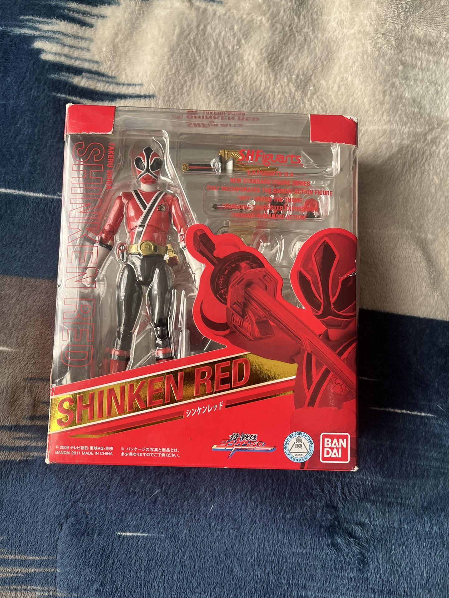 S. H. FIGUARTS POWER RANGERS SAMURAI RED RANGER