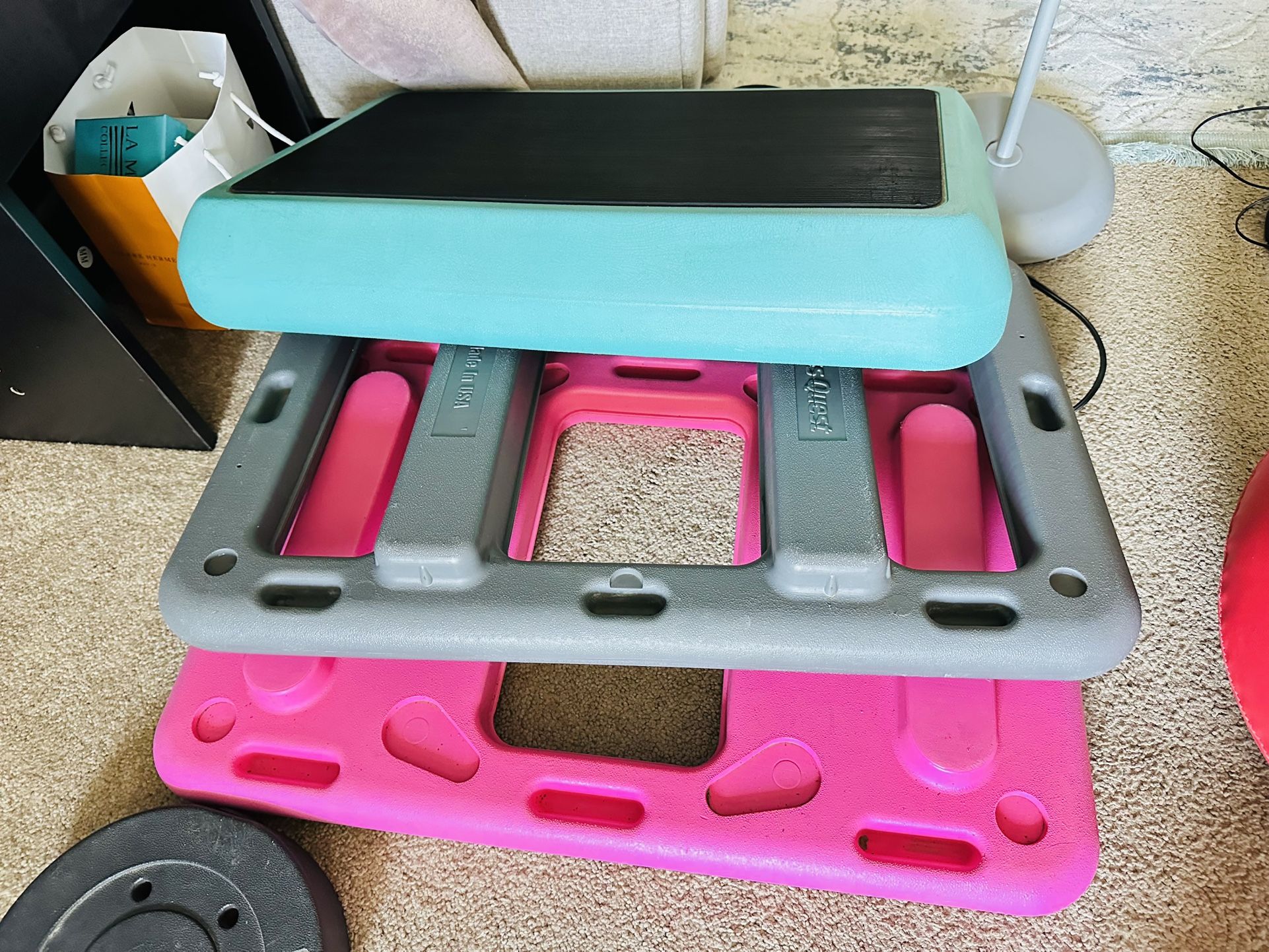Assorted Gym Equipment