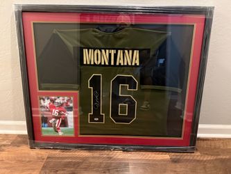 Joe Montana autographed Jersey