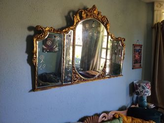 Guilded mirror