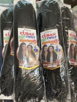 Equal Cuban Twist Hair
