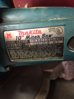 1030 Makita Miter Saw 10”