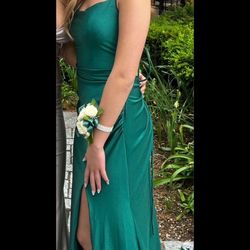 Emrald Green Prom Dress