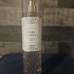 Pure Wonder - Warm White Amber, Star Jasmine,  Iced Rose 8 oz