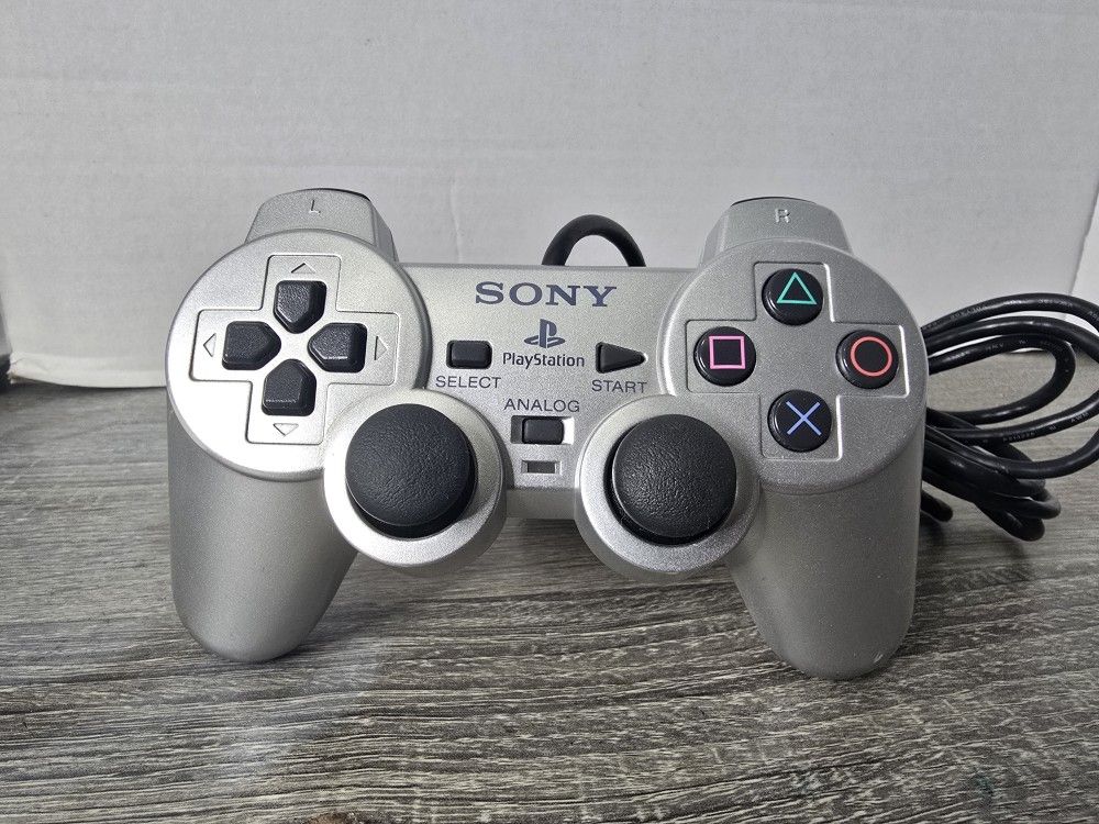 Silver Ps2 Controller Playstation 2