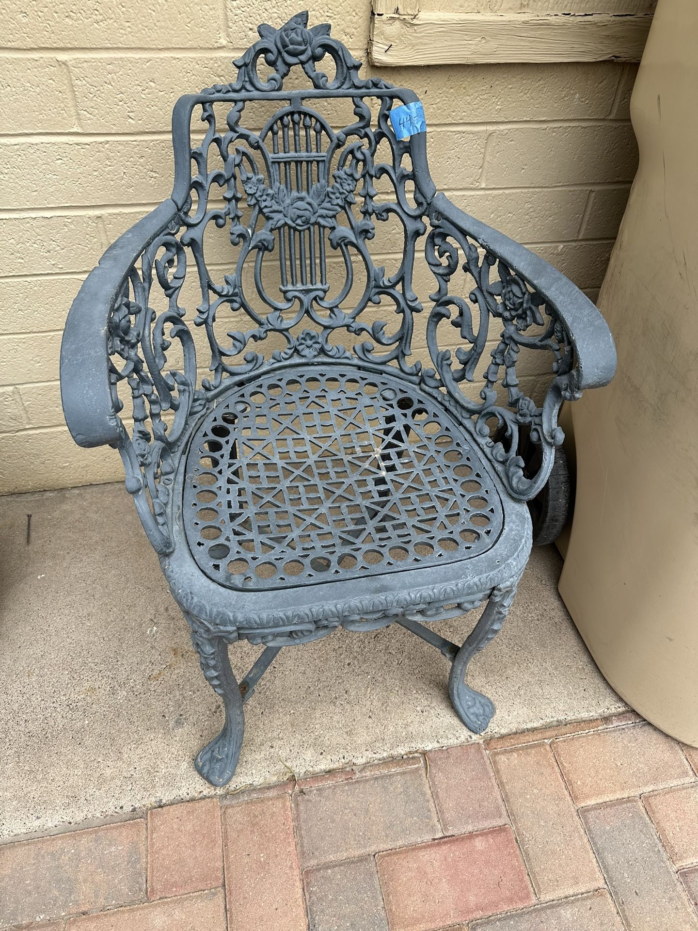Wrought Iron Patio Chair