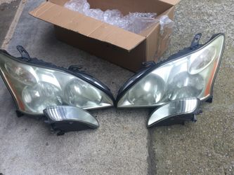 Lexus head and fog lights