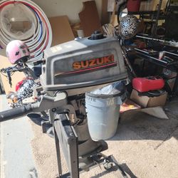 4hp Suzuki Two Stroke Motor 