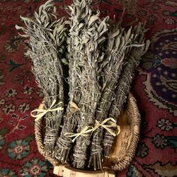 100% Natural White Sage Smudge Sticks
