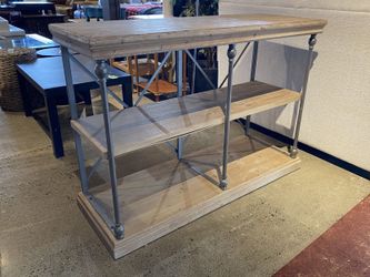 48″ Industrial Rectangular 3-Tier Shelf