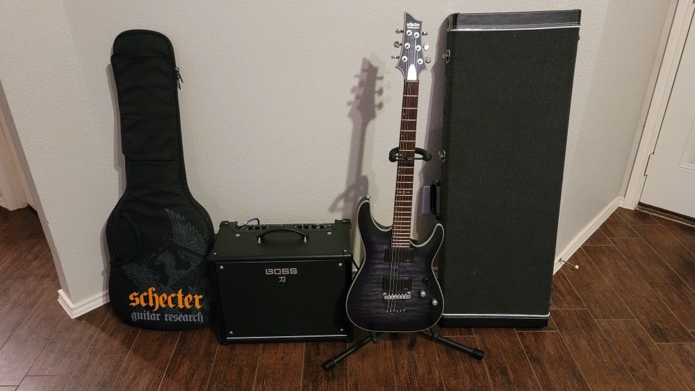 Schecter C1 & BOSS Katana Amp