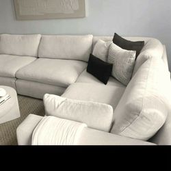 Cloud Couch Feathered Modular Sectional Sofa