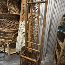 Vintage Bamboo Hall Tree