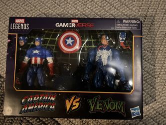 Marvel Vs CapCom: Captain America And Venom 2 Pack
