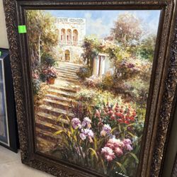 original, hand-painted oil painting